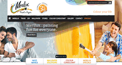 Desktop Screenshot of merilux.com.au