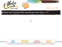 Tablet Screenshot of merilux.com.au